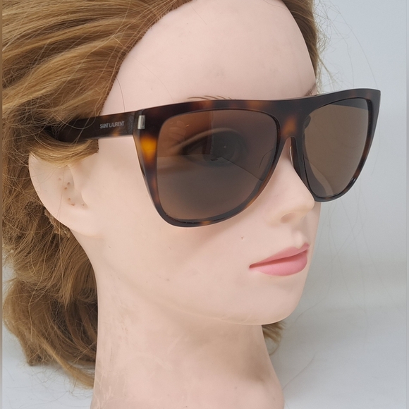 Saint Laurent Sunglasses Frames Only Prescription Flat Top 59mm SL1 59-13-140 - Picture 7 of 13